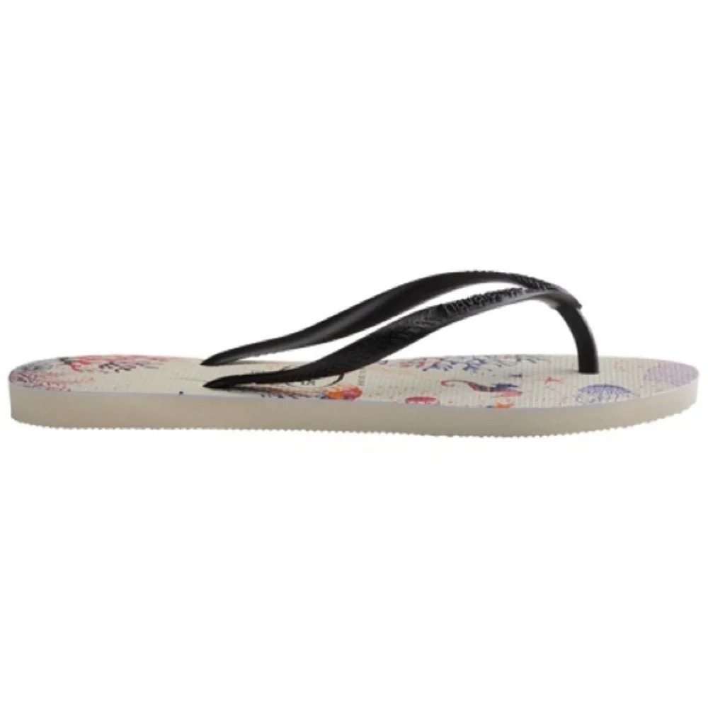 🧜‍♀️HOST PICK 🔱 Havaianas Slim Seabed Flip Flop Sandal, SAND GREY, Sz 11/12, NWT - Picture 3 of 10